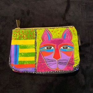 NWOT Laurel Burch cosmetic bag